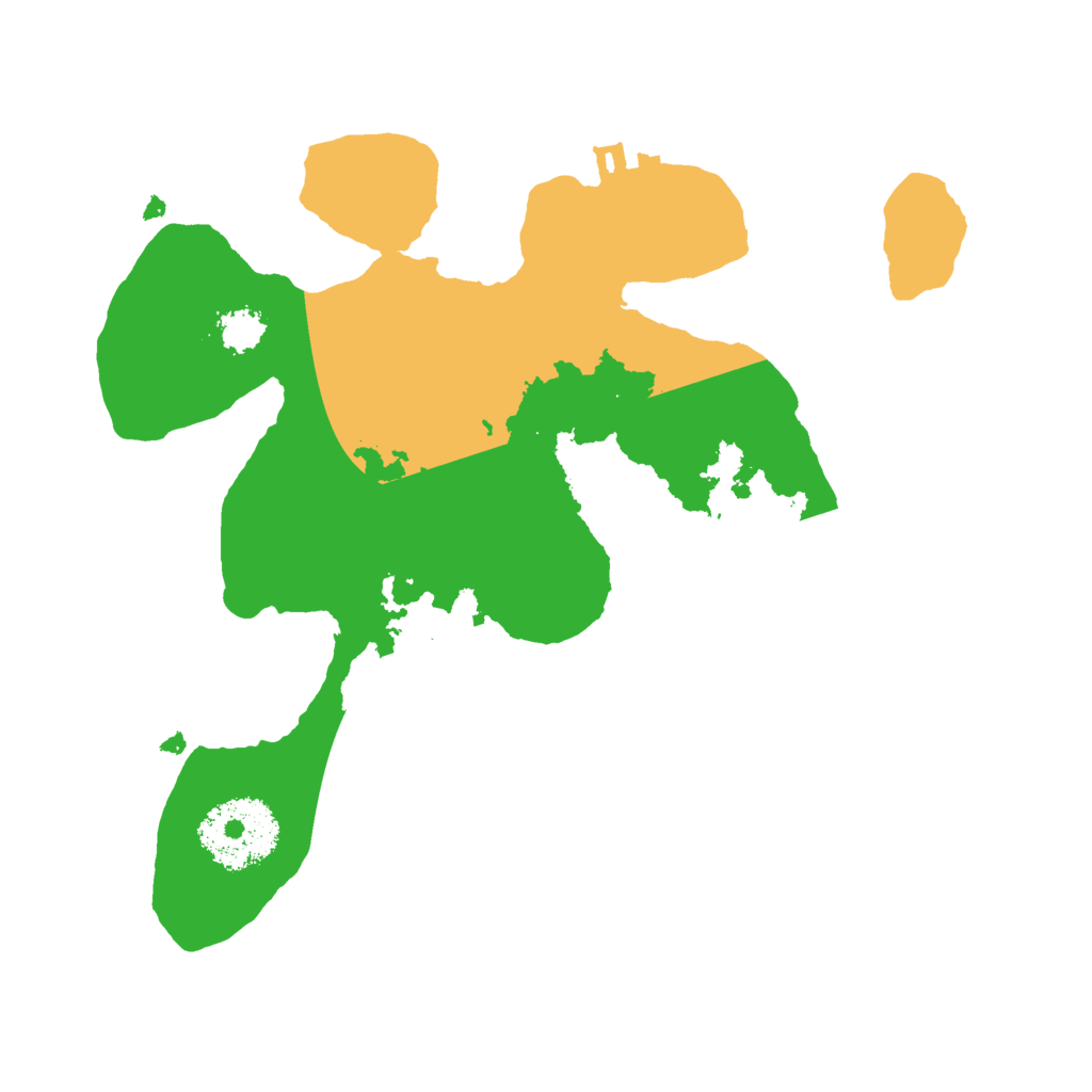 Biome Rust Map: Procedural Map, Size: 2250, Seed: 896627582