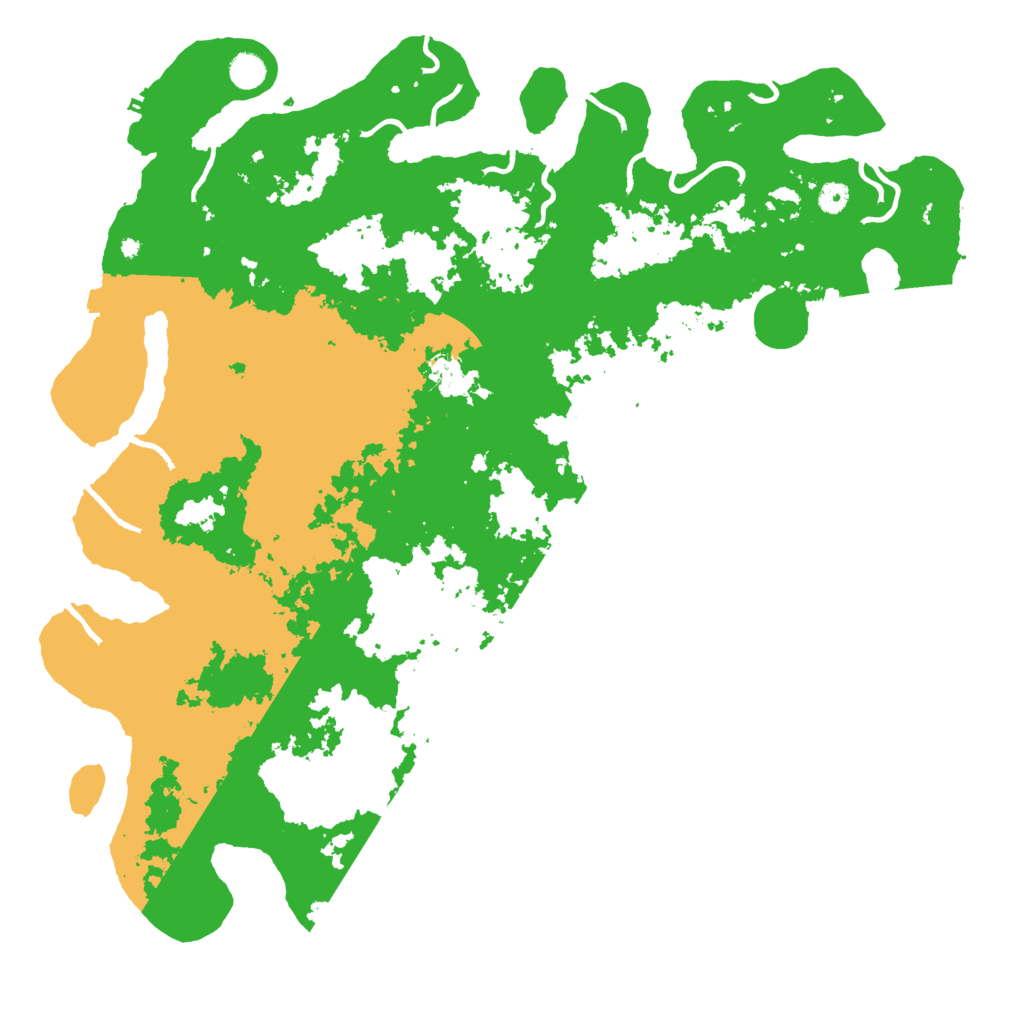 Biome Rust Map: Procedural Map, Size: 5000, Seed: 845330356