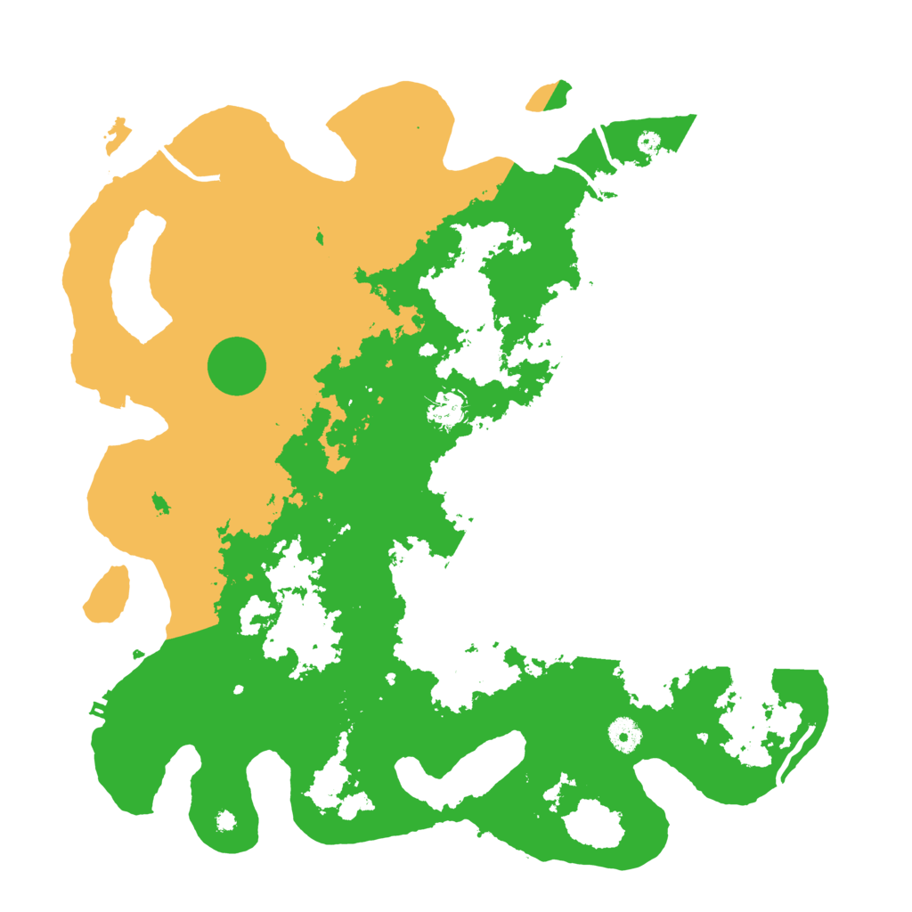 Biome Rust Map: Procedural Map, Size: 4100, Seed: 45465