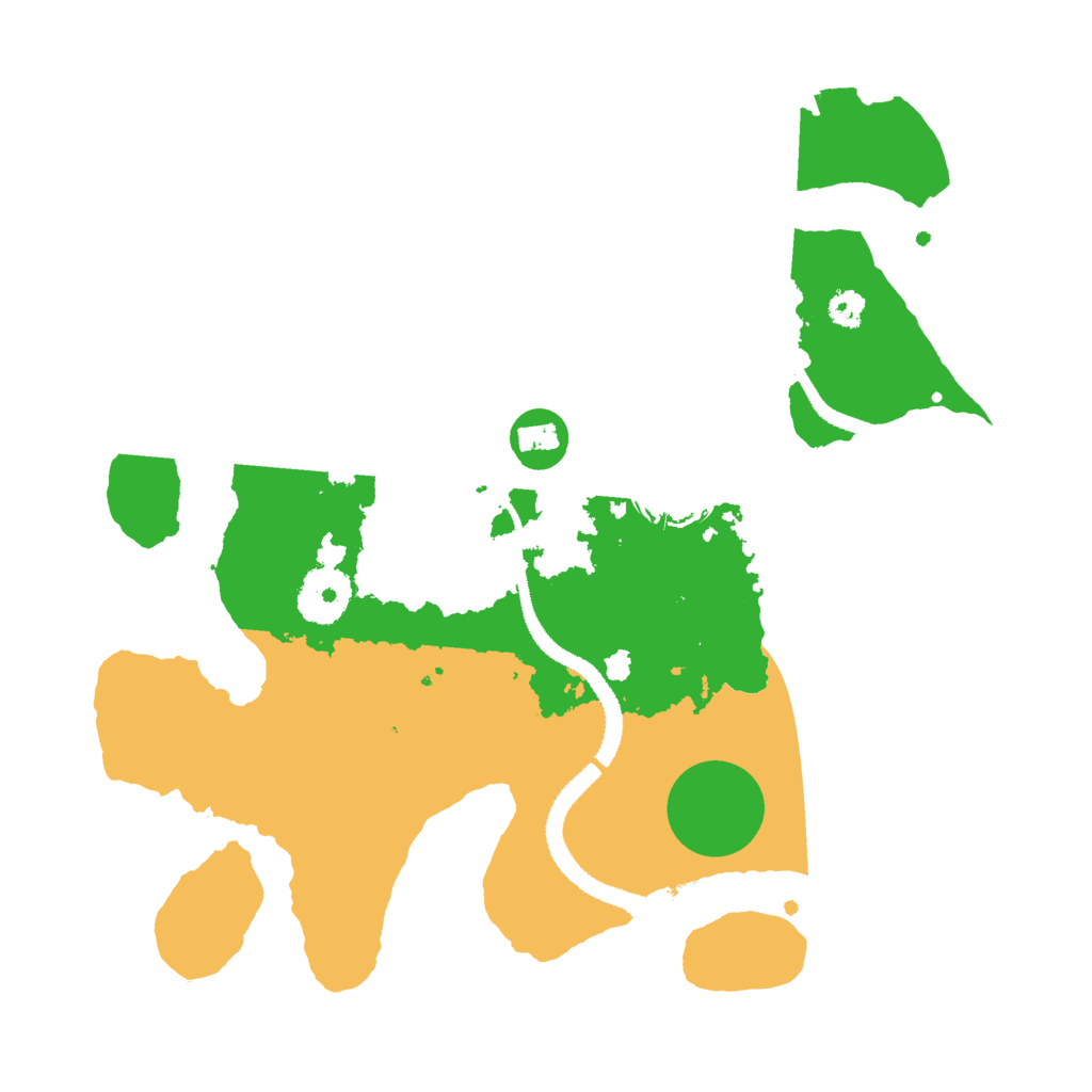 Biome Rust Map: Procedural Map, Size: 3000, Seed: 995748035