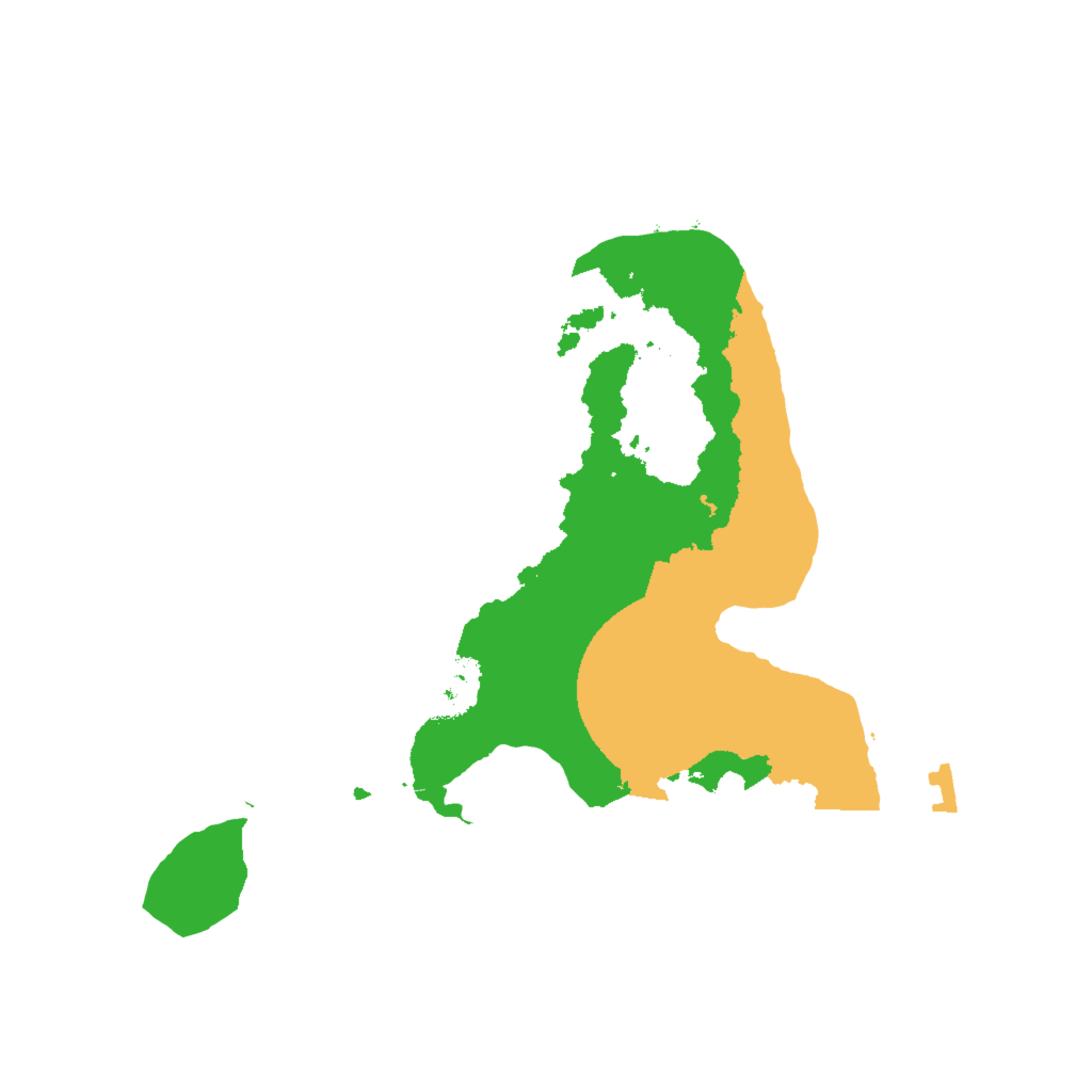 Biome Rust Map: Procedural Map, Size: 1800, Seed: 326561438