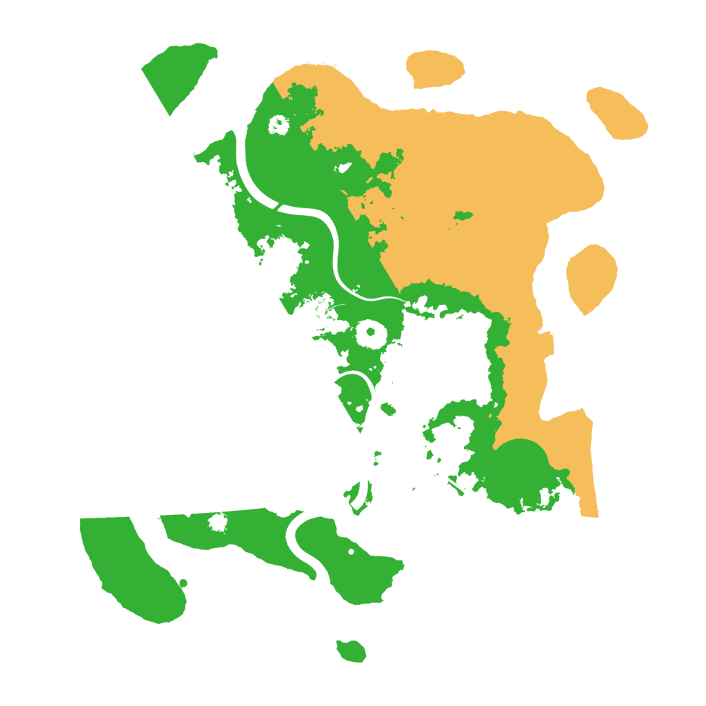 Biome Rust Map: Procedural Map, Size: 3450, Seed: 12314460