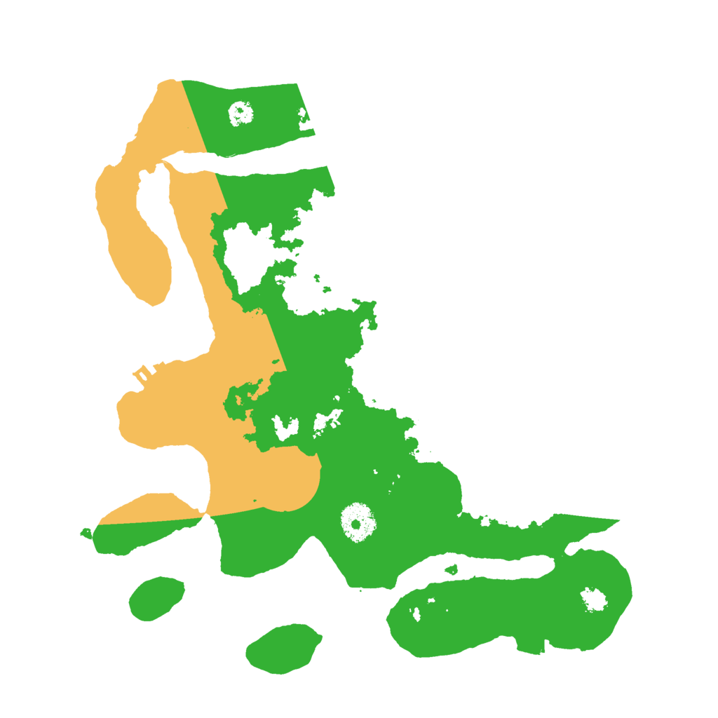 Biome Rust Map: Procedural Map, Size: 3000, Seed: 515135153