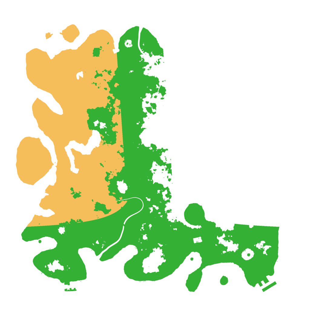 Biome Rust Map: Procedural Map, Size: 4000, Seed: 1279