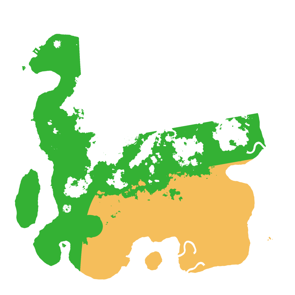 Biome Rust Map: Procedural Map, Size: 3600, Seed: 103