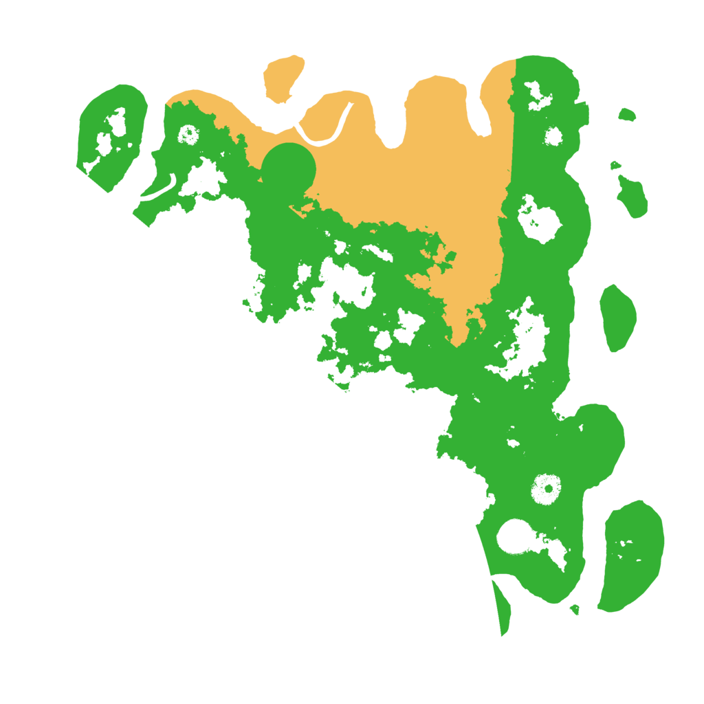 Biome Rust Map: Procedural Map, Size: 3500, Seed: 75138651