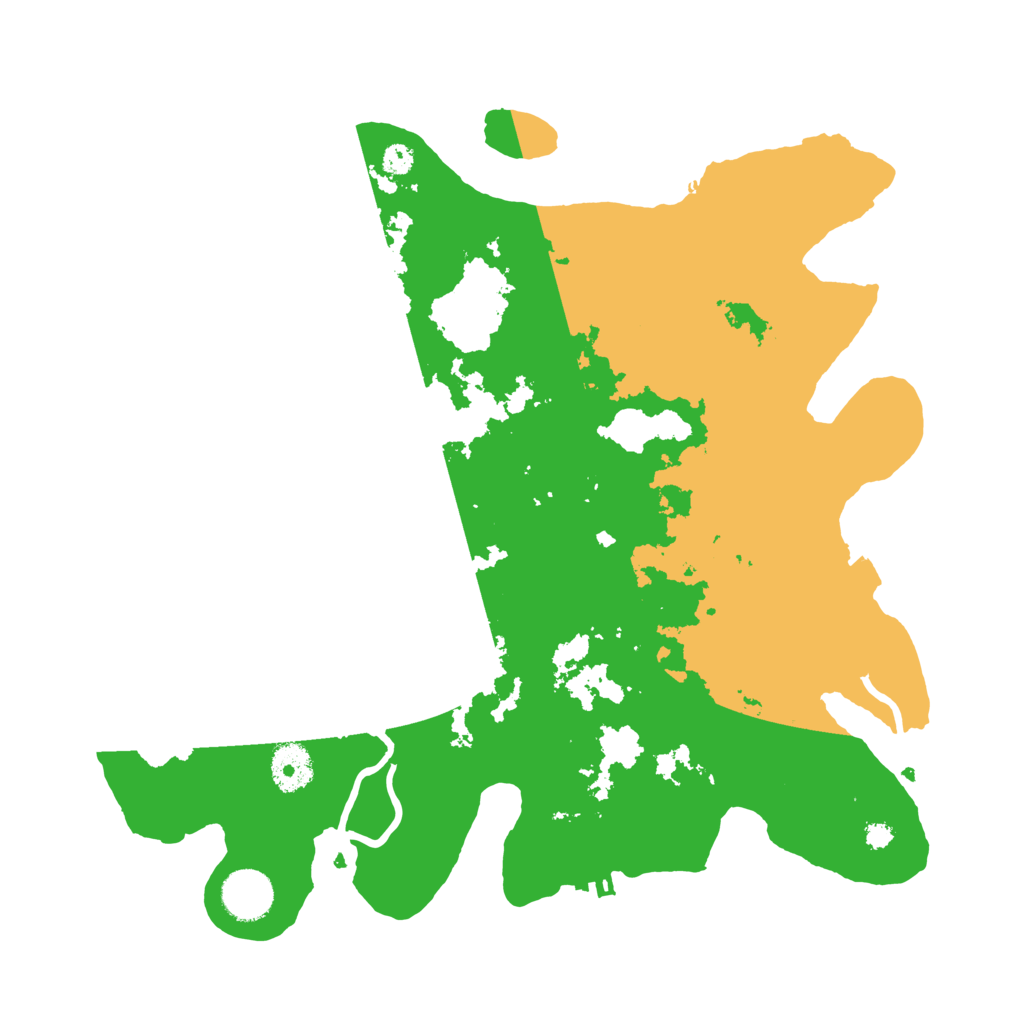 Biome Rust Map: Procedural Map, Size: 3500, Seed: 297282026