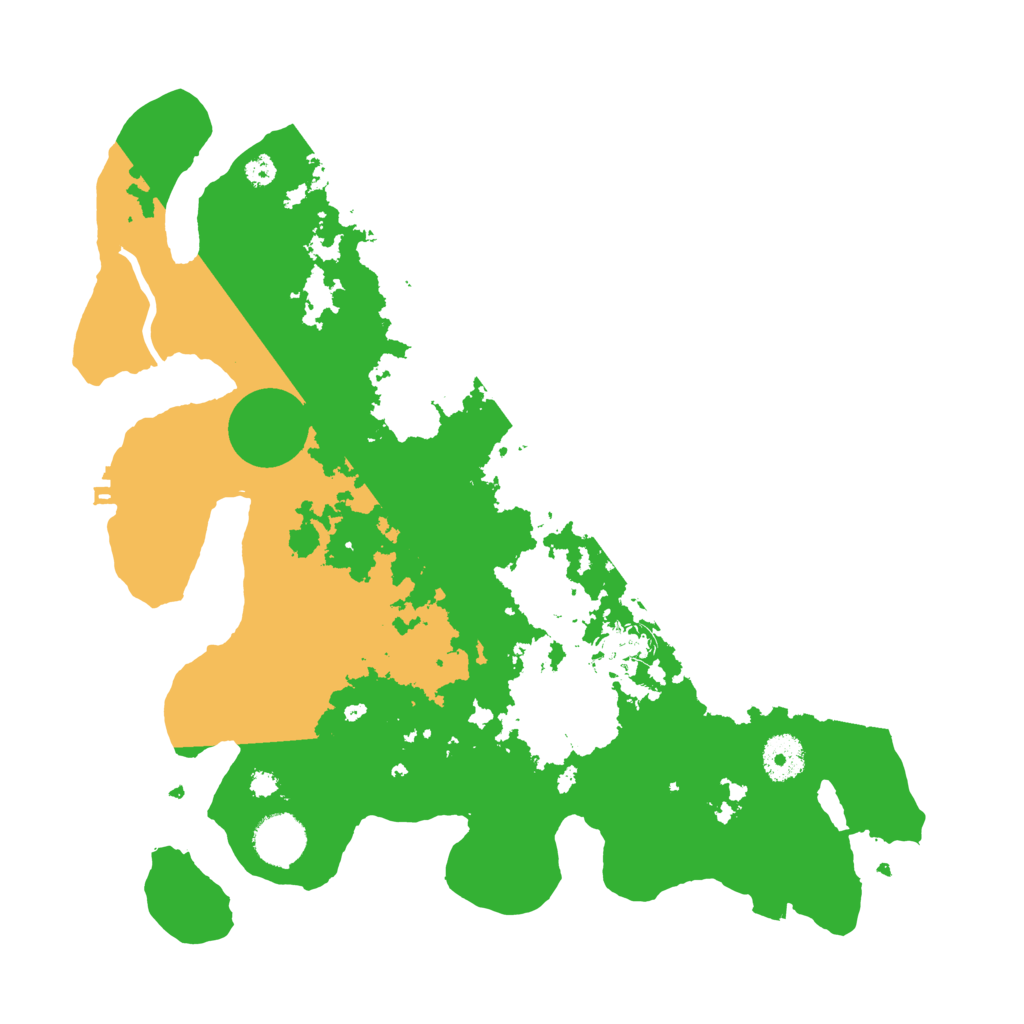 Biome Rust Map: Procedural Map, Size: 3500, Seed: 771384577