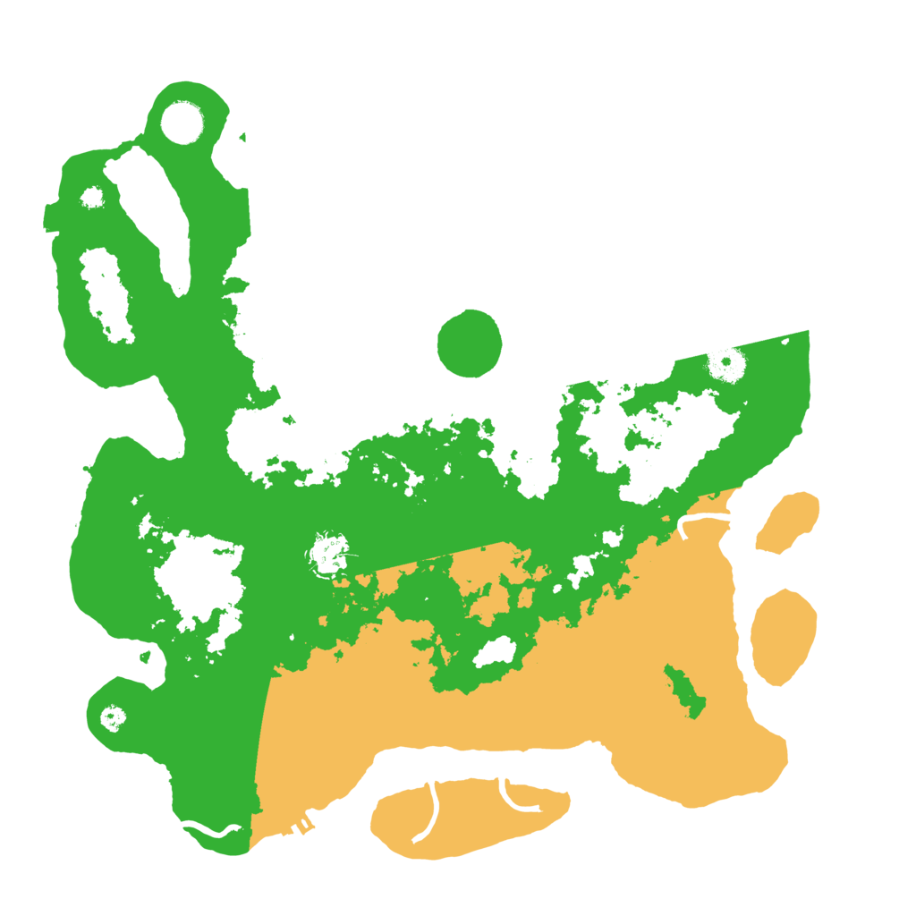 Biome Rust Map: Procedural Map, Size: 3800, Seed: 52323