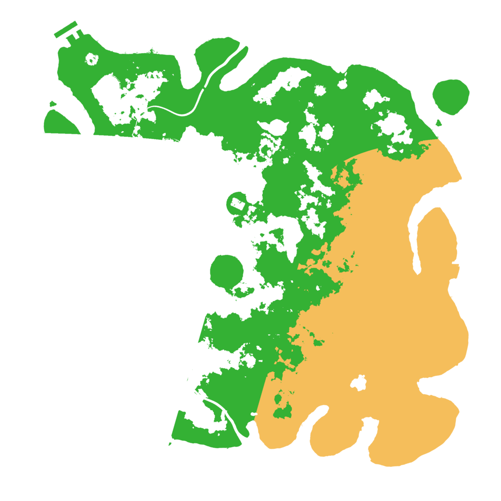 Biome Rust Map: Procedural Map, Size: 4000, Seed: 256489