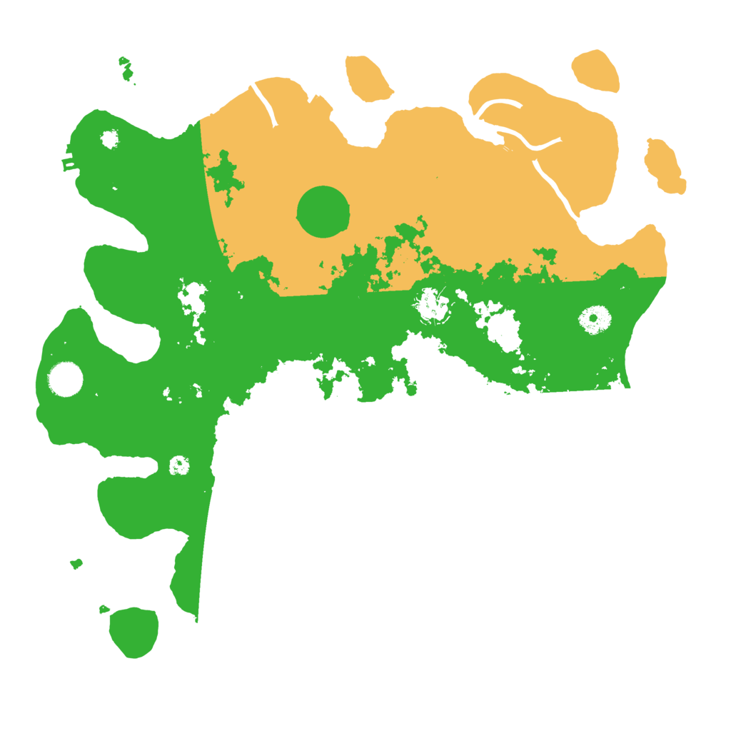 Biome Rust Map: Procedural Map, Size: 3700, Seed: 87021924