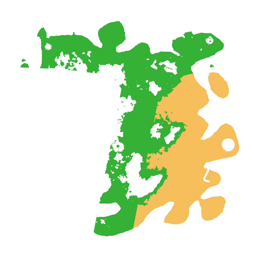 Biome Rust Map: Procedural Map, Size: 3500, Seed: 287257428