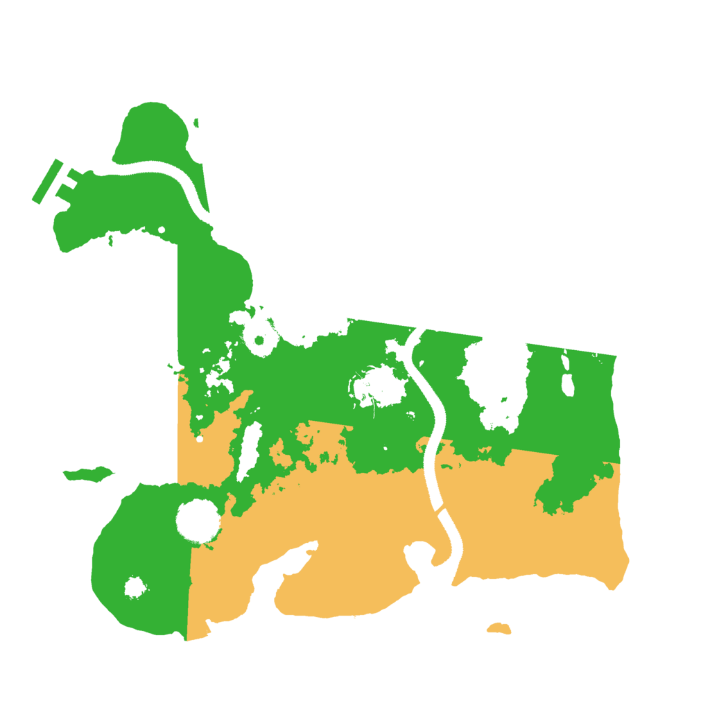 Biome Rust Map: Procedural Map, Size: 3000, Seed: 5938