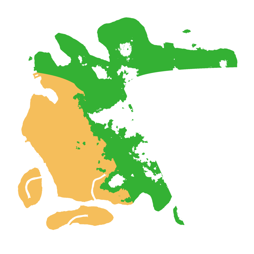 Biome Rust Map: Procedural Map, Size: 3000, Seed: 31387