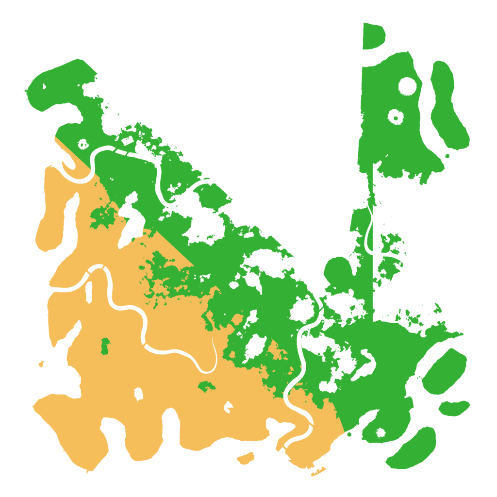 Biome Rust Map: Procedural Map, Size: 4800, Seed: 1981658945