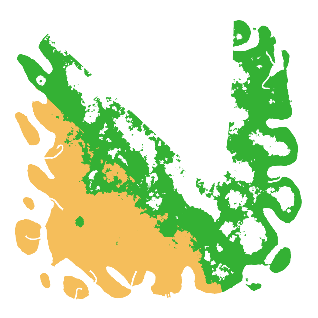 Biome Rust Map: Procedural Map, Size: 5000, Seed: 134007139