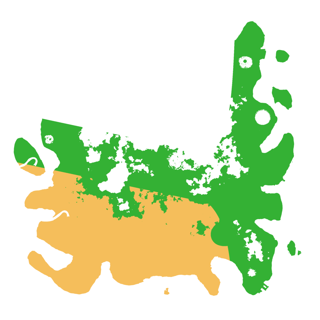 Biome Rust Map: Procedural Map, Size: 3750, Seed: 1038758