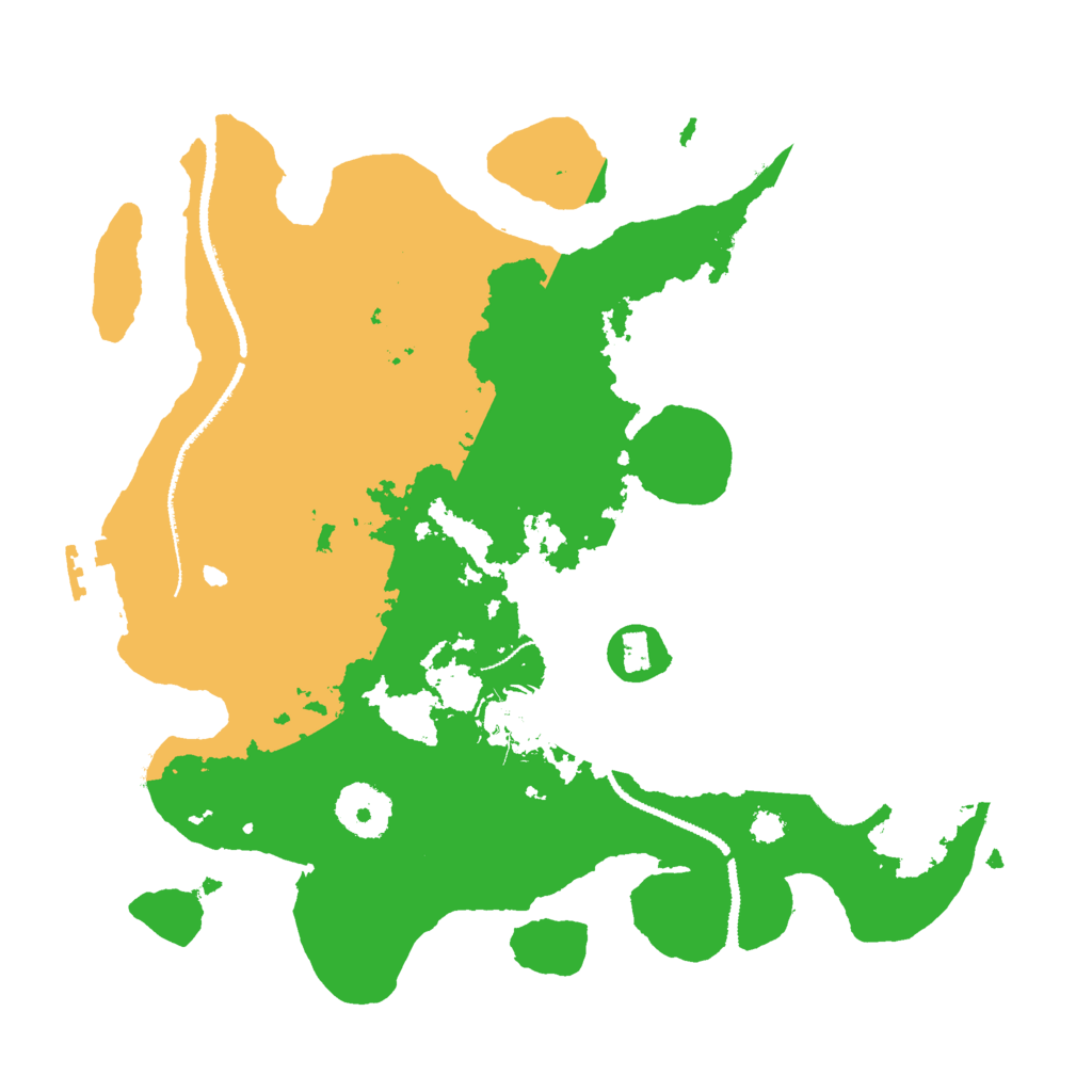 Biome Rust Map: Procedural Map, Size: 3000, Seed: 98376