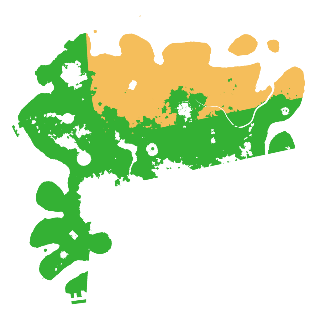 Biome Rust Map: Procedural Map, Size: 4000, Seed: 142646511