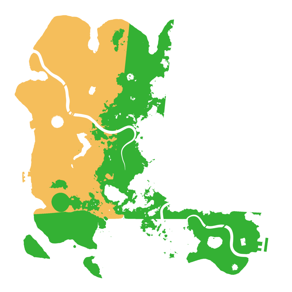Biome Rust Map: Procedural Map, Size: 4250, Seed: 1904954633