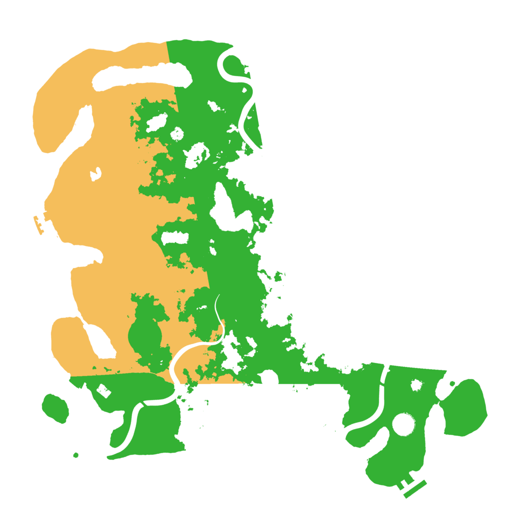 Biome Rust Map: Procedural Map, Size: 4000, Seed: 1785164615