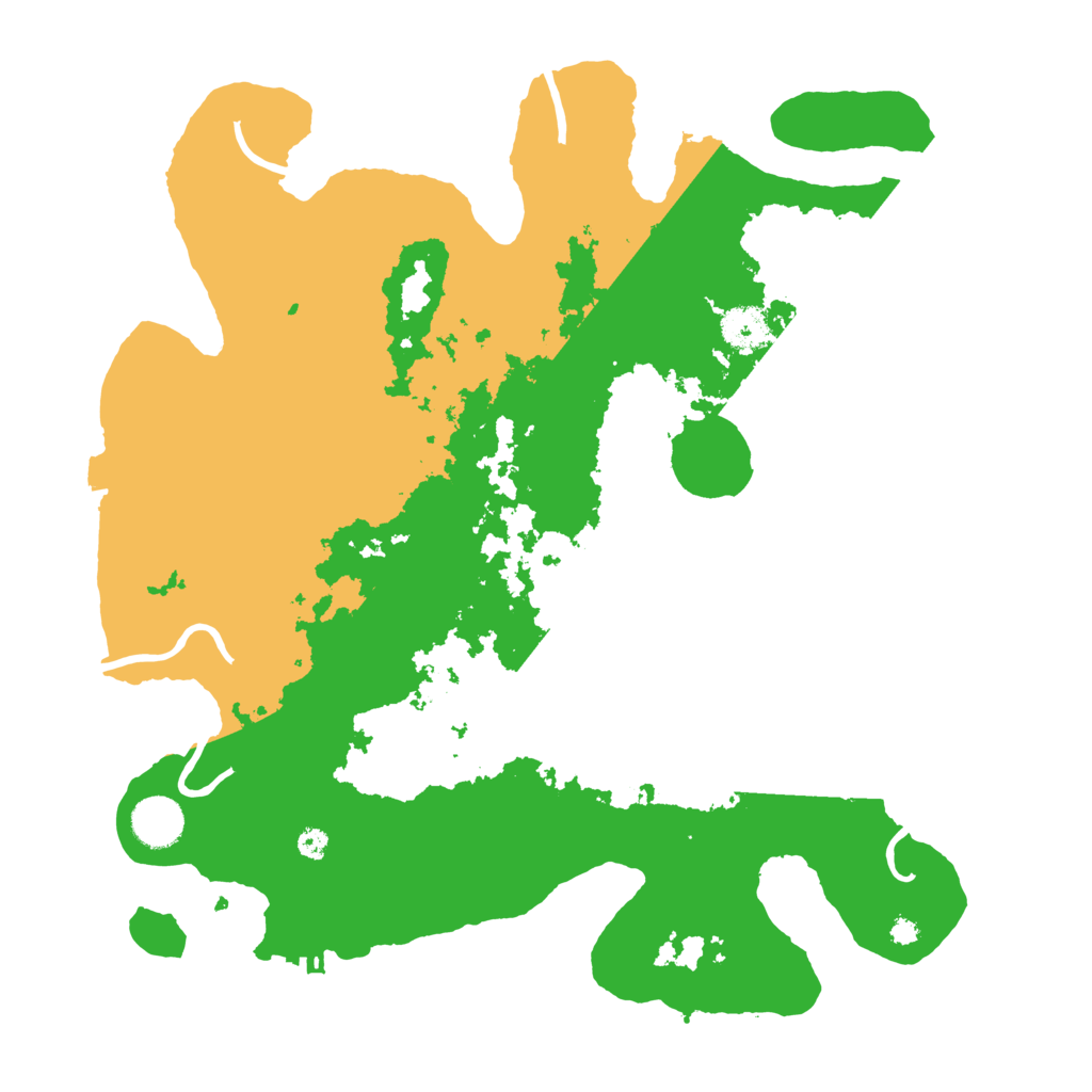 Biome Rust Map: Procedural Map, Size: 3700, Seed: 1130541822