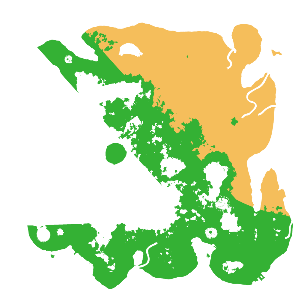 Biome Rust Map: Procedural Map, Size: 4000, Seed: 1111479563