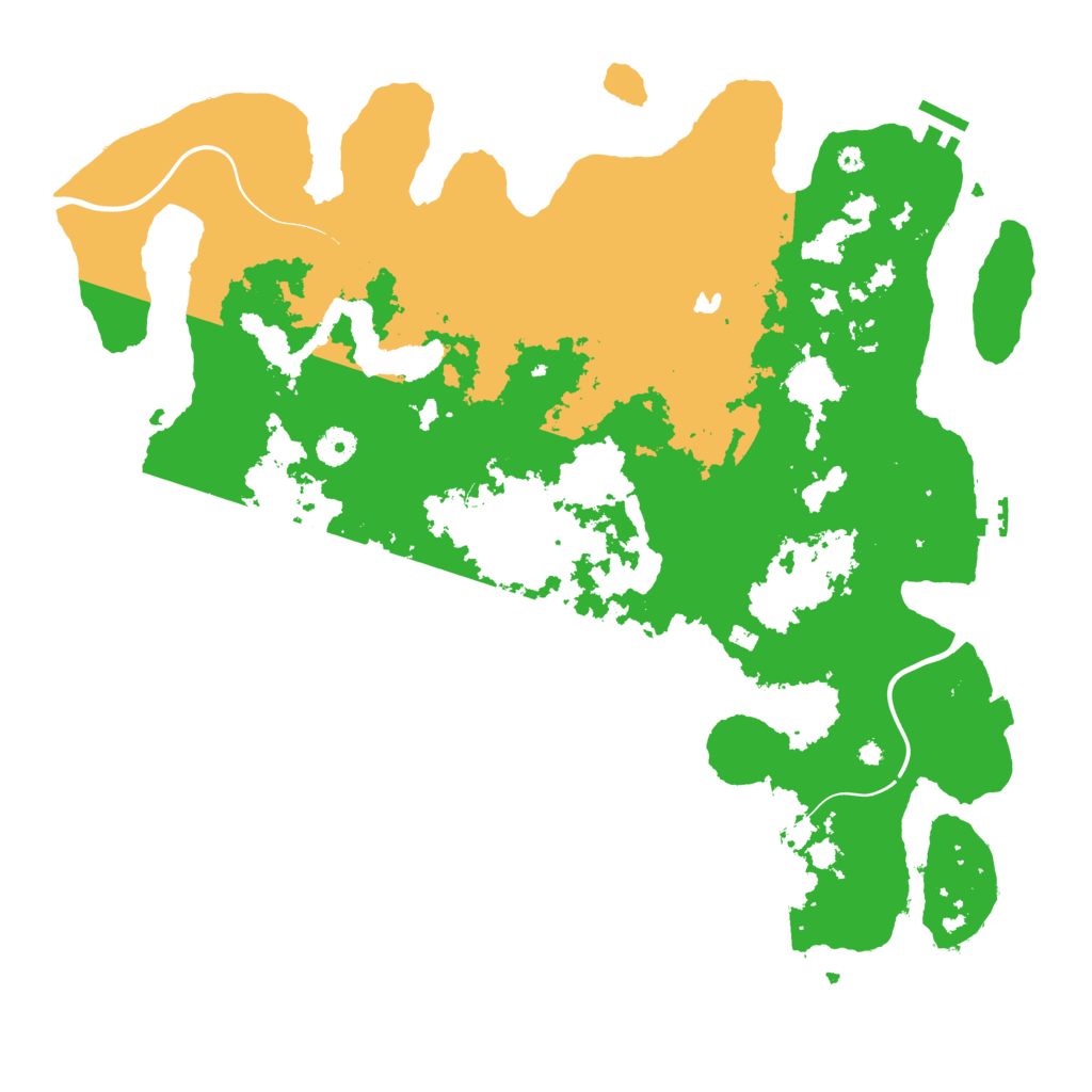 Biome Rust Map: Procedural Map, Size: 4250, Seed: 780981825