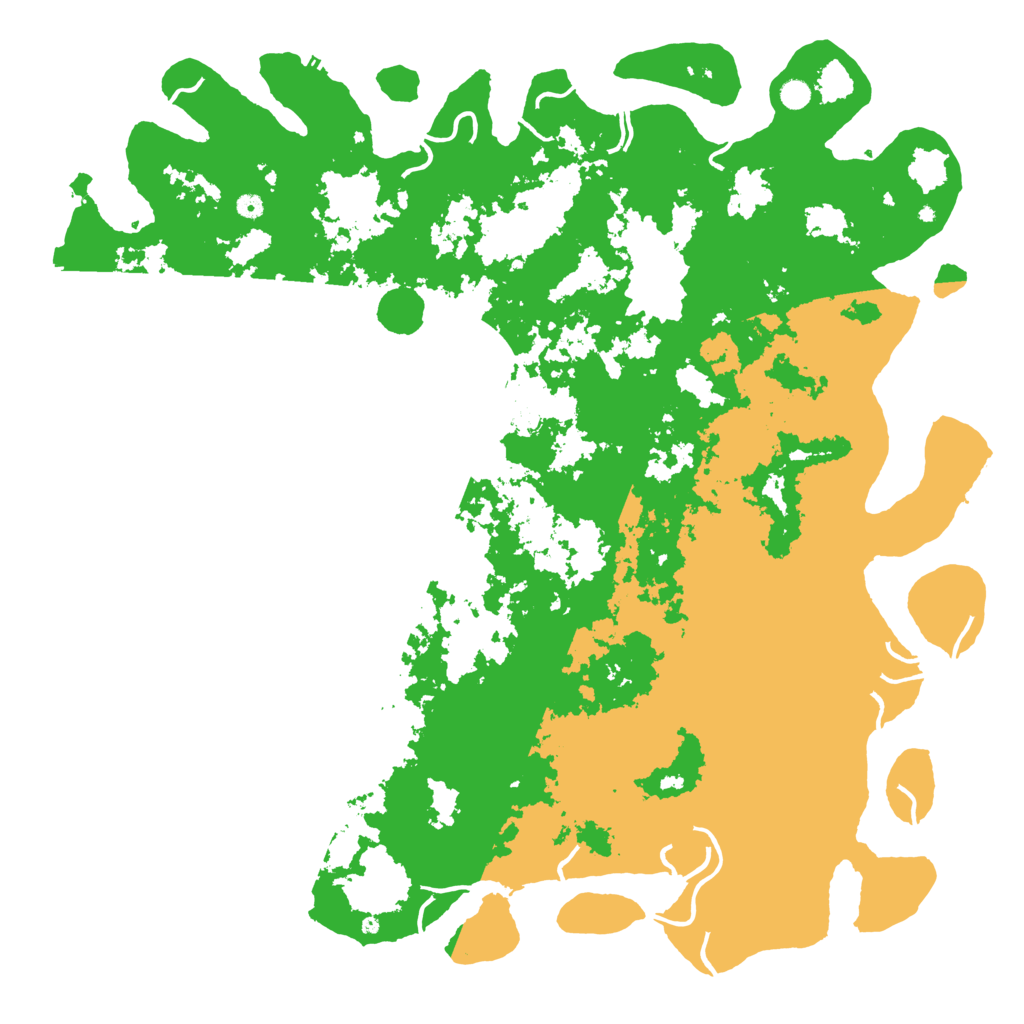 Biome Rust Map: Procedural Map, Size: 6000, Seed: 352165132