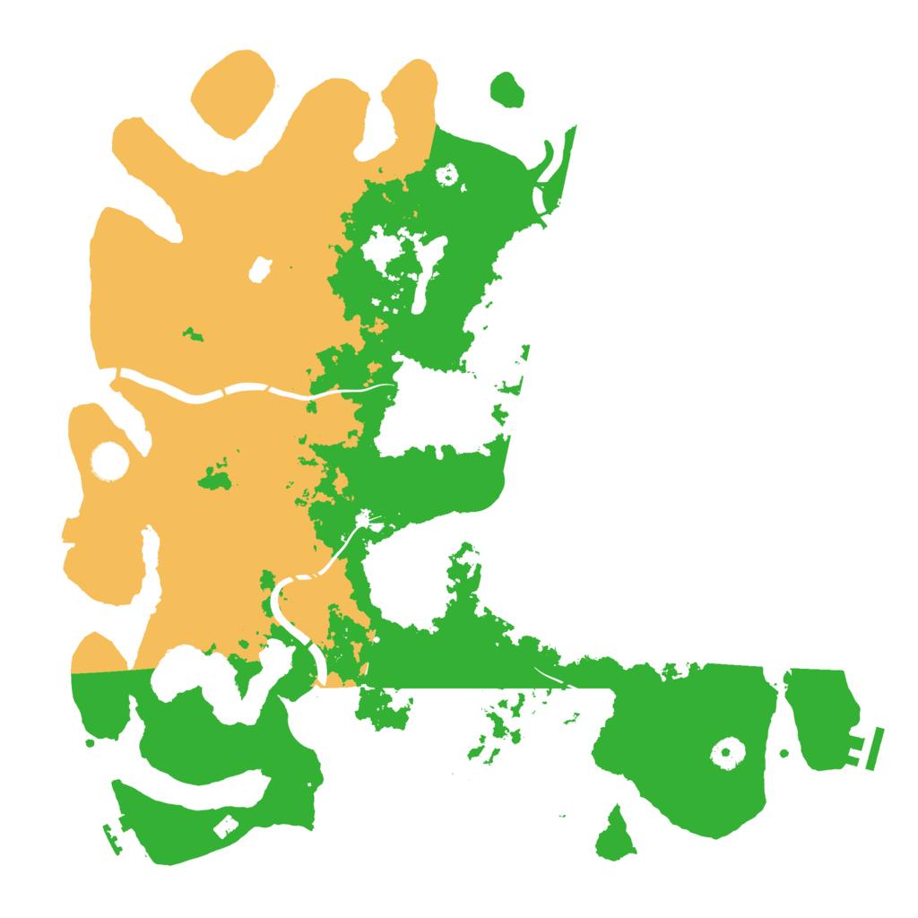 Biome Rust Map: Procedural Map, Size: 4250, Seed: 822861001