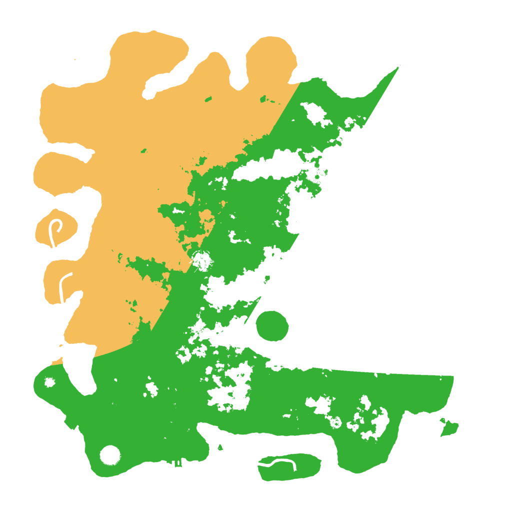 Biome Rust Map: Procedural Map, Size: 4500, Seed: 1898139322