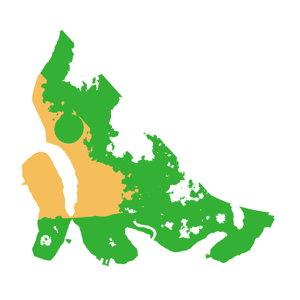 Biome Rust Map: Procedural Map, Size: 2800, Seed: 776