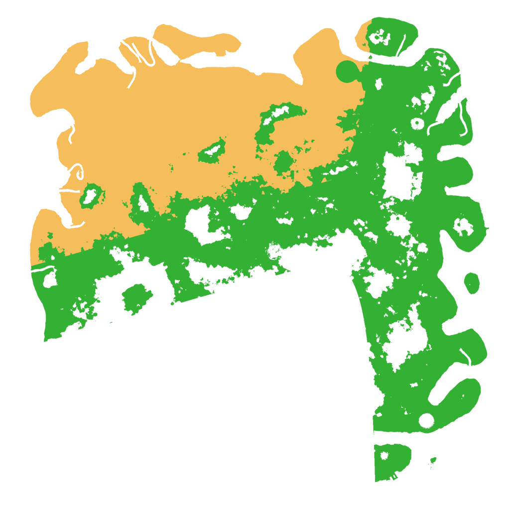 Biome Rust Map: Procedural Map, Size: 6000, Seed: 583907013