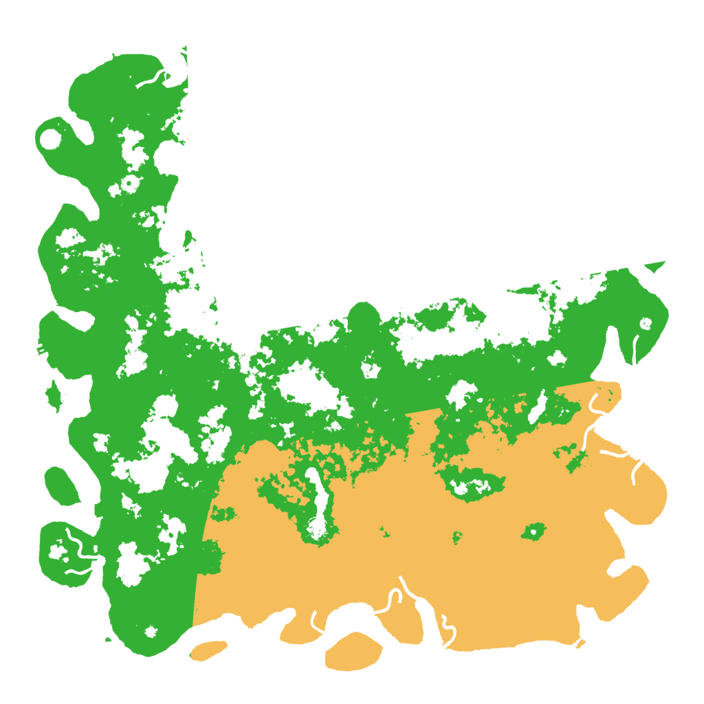 Biome Rust Map: Procedural Map, Size: 6000, Seed: 1632441027