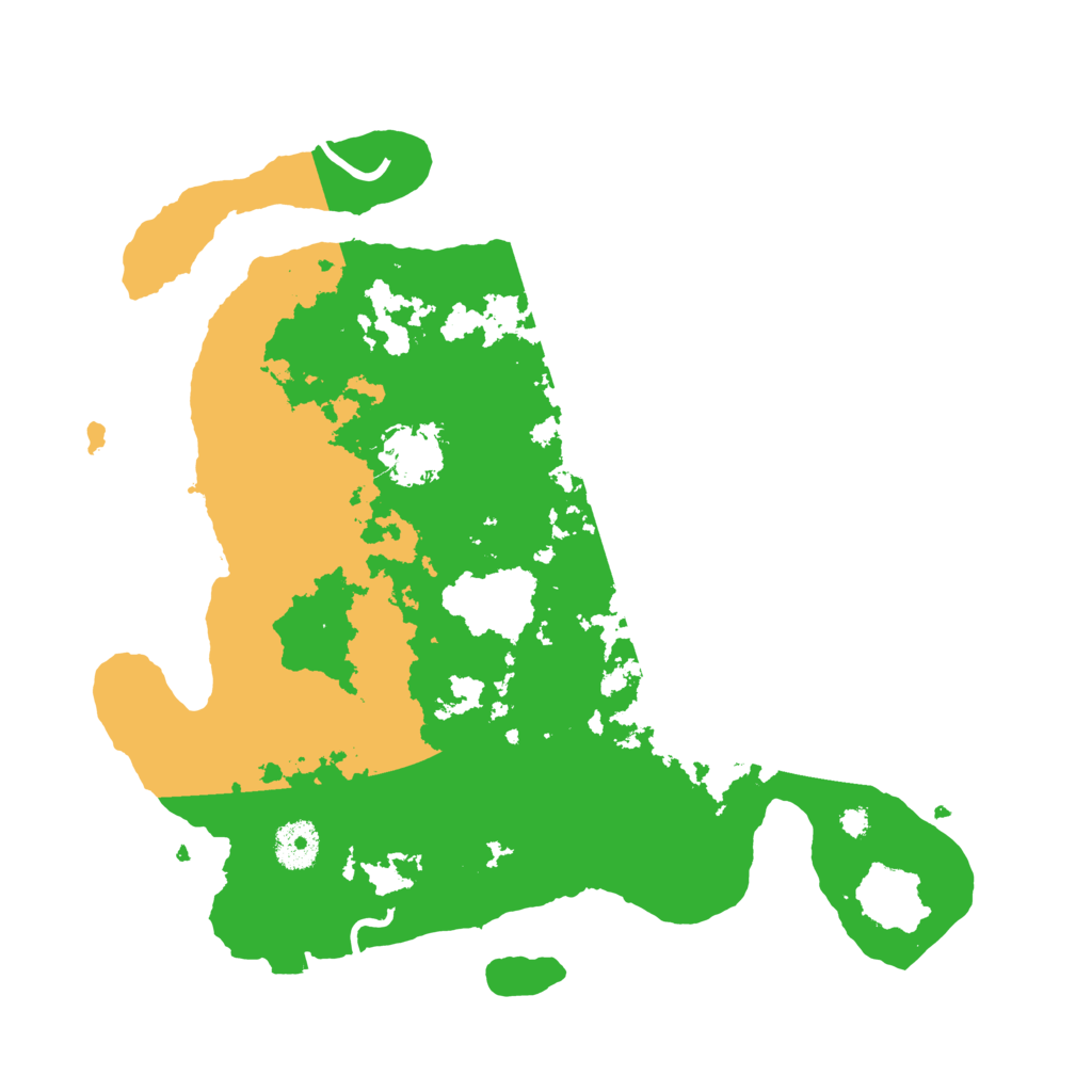 Biome Rust Map: Procedural Map, Size: 3500, Seed: 1762591427