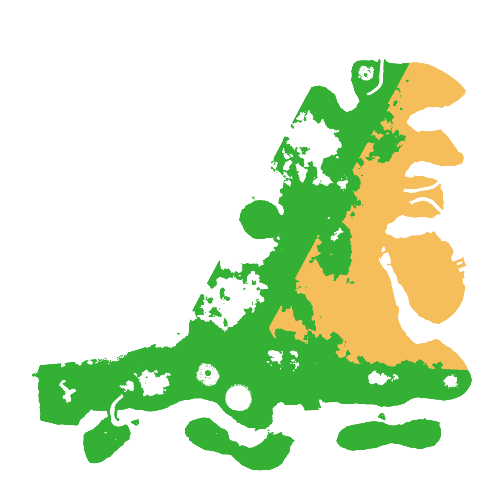 Biome Rust Map: Procedural Map, Size: 3450, Seed: 53740004