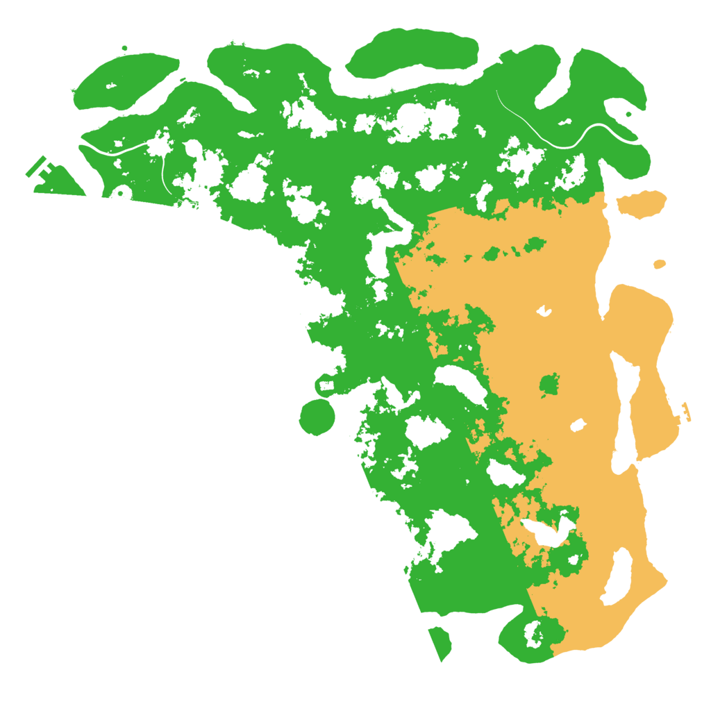 Biome Rust Map: Procedural Map, Size: 5500, Seed: 252421123
