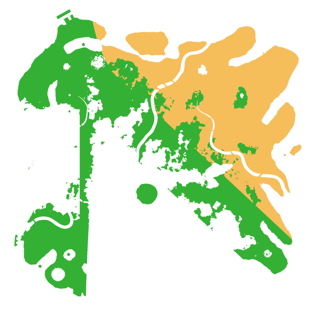Biome Rust Map: Procedural Map, Size: 4250, Seed: 671965910