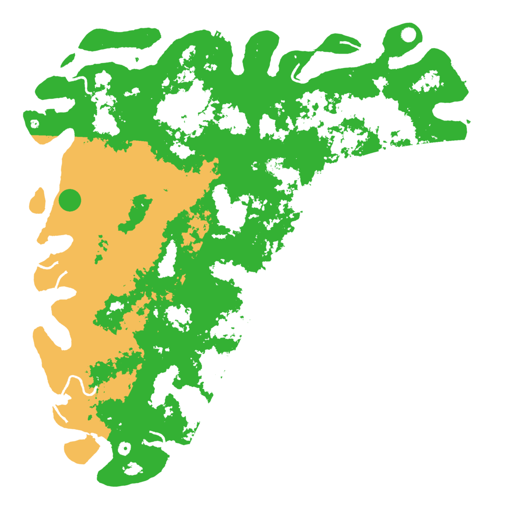 Biome Rust Map: Procedural Map, Size: 6000, Seed: 2106091010