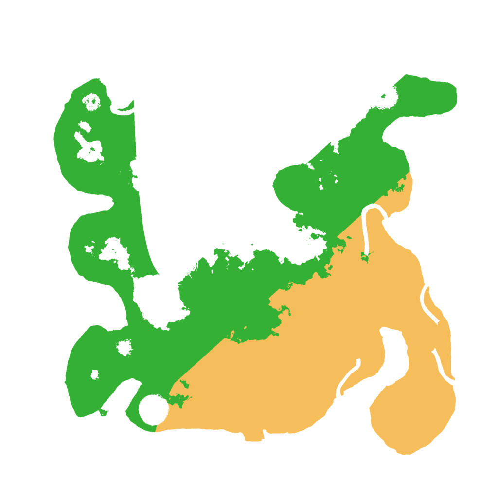 Biome Rust Map: Procedural Map, Size: 3000, Seed: 57428
