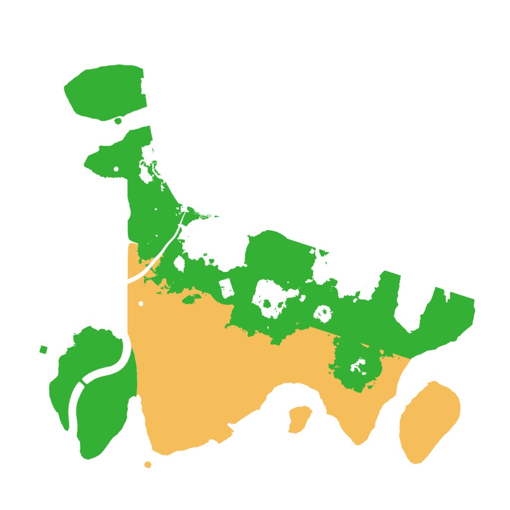 Biome Rust Map: Procedural Map, Size: 3000, Seed: 1059624562