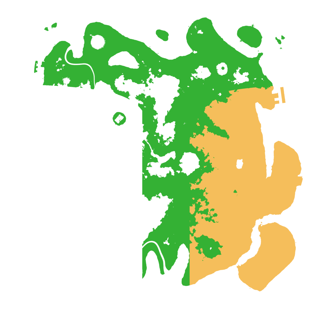 Biome Rust Map: Procedural Map, Size: 4000, Seed: 1270331608