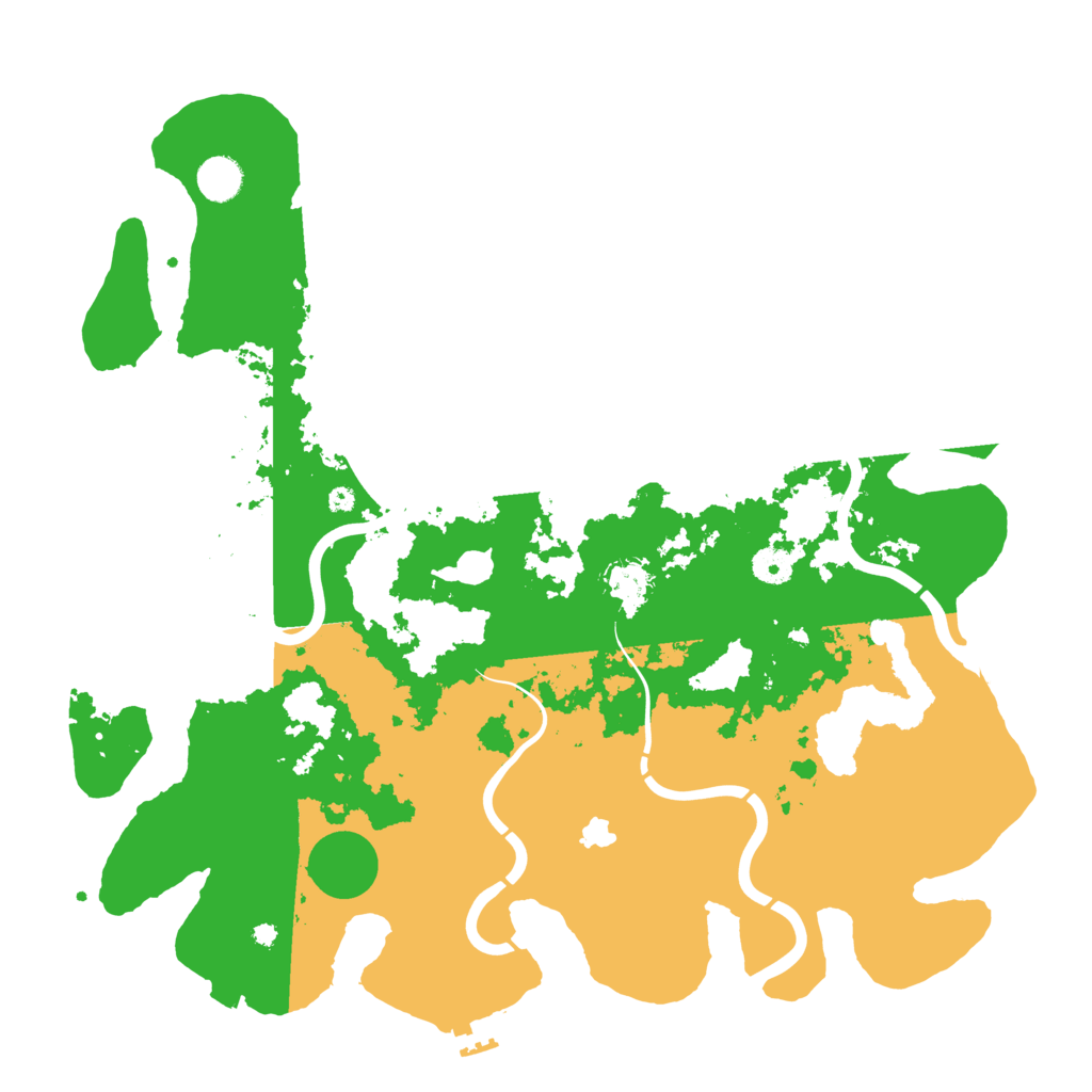 Biome Rust Map: Procedural Map, Size: 4250, Seed: 67863185