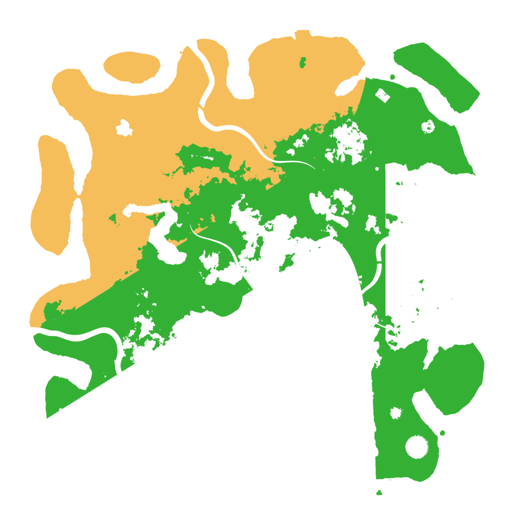 Biome Rust Map: Procedural Map, Size: 4000, Seed: 40370107