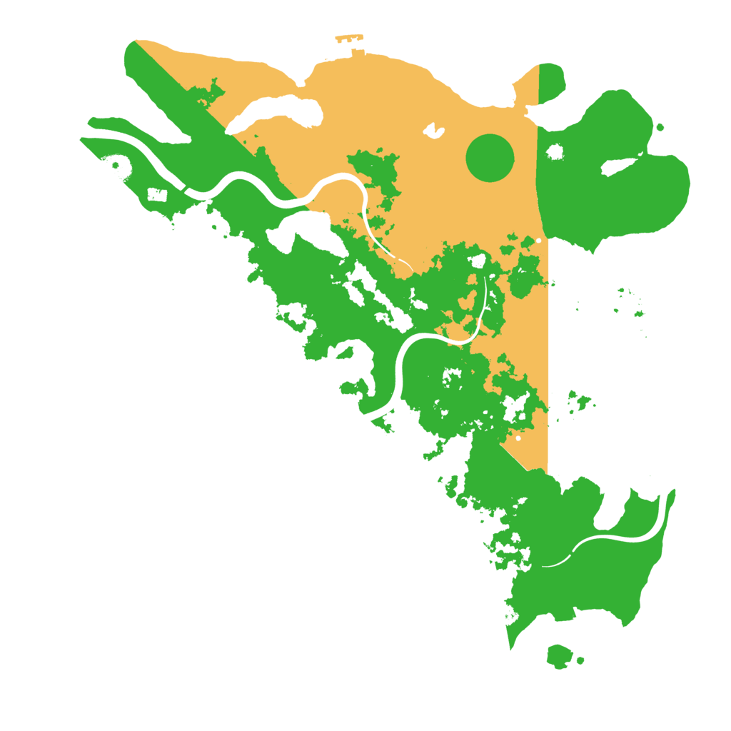 Biome Rust Map: Procedural Map, Size: 4000, Seed: 2083468526