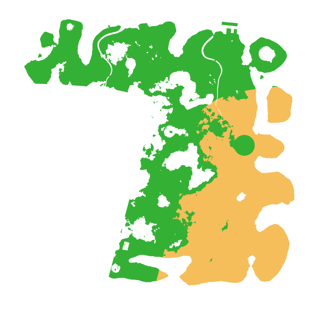 Biome Rust Map: Procedural Map, Size: 4000, Seed: 2039780910