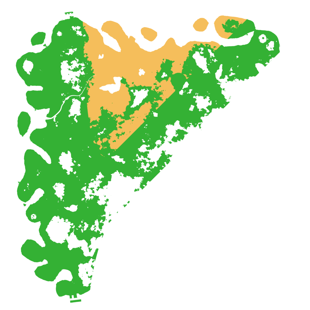 Biome Rust Map: Procedural Map, Size: 5678, Seed: 11449922