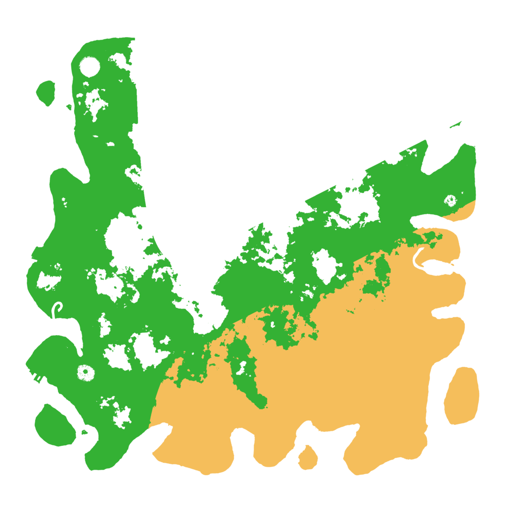 Biome Rust Map: Procedural Map, Size: 4500, Seed: 2079985847