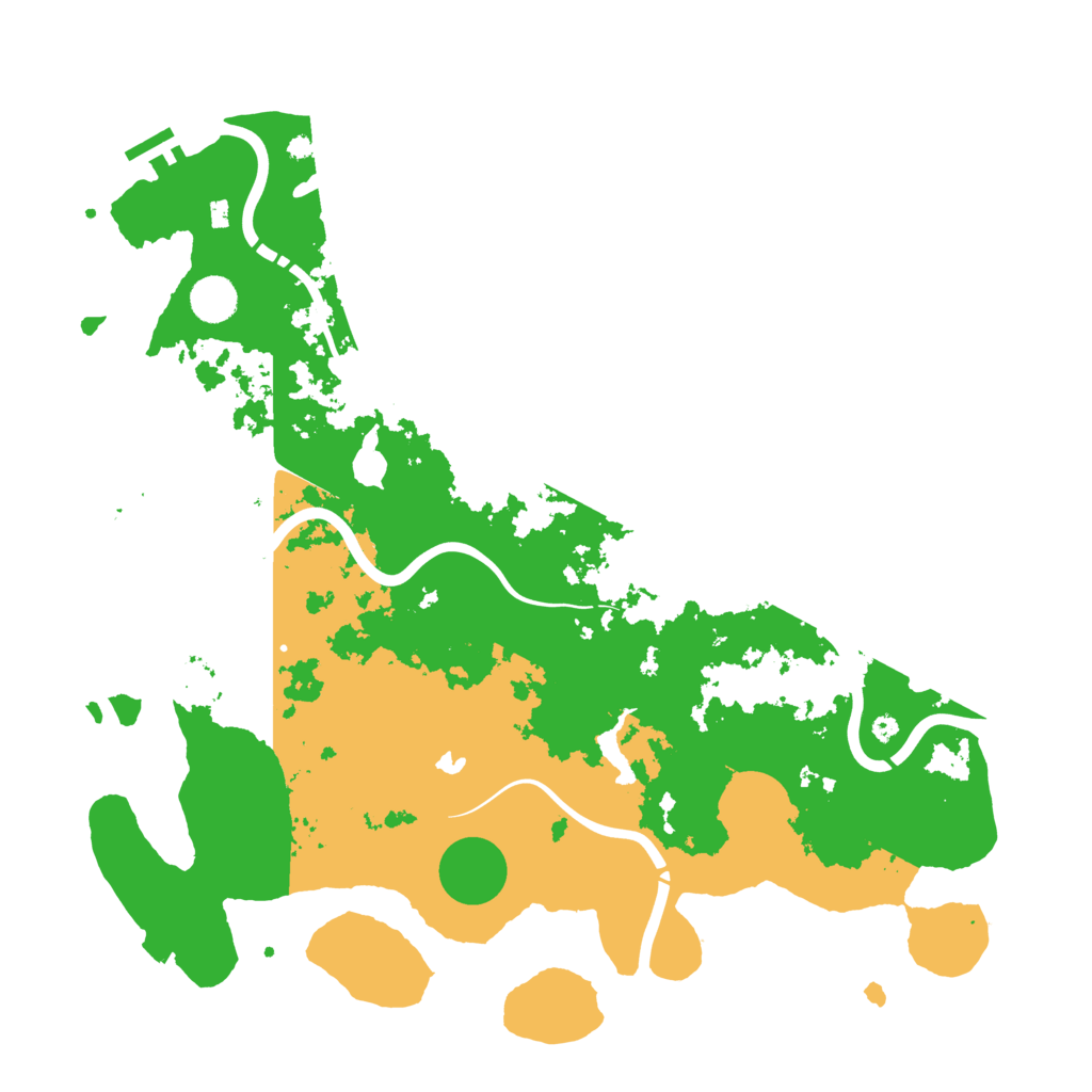 Biome Rust Map: Procedural Map, Size: 4250, Seed: 37222914