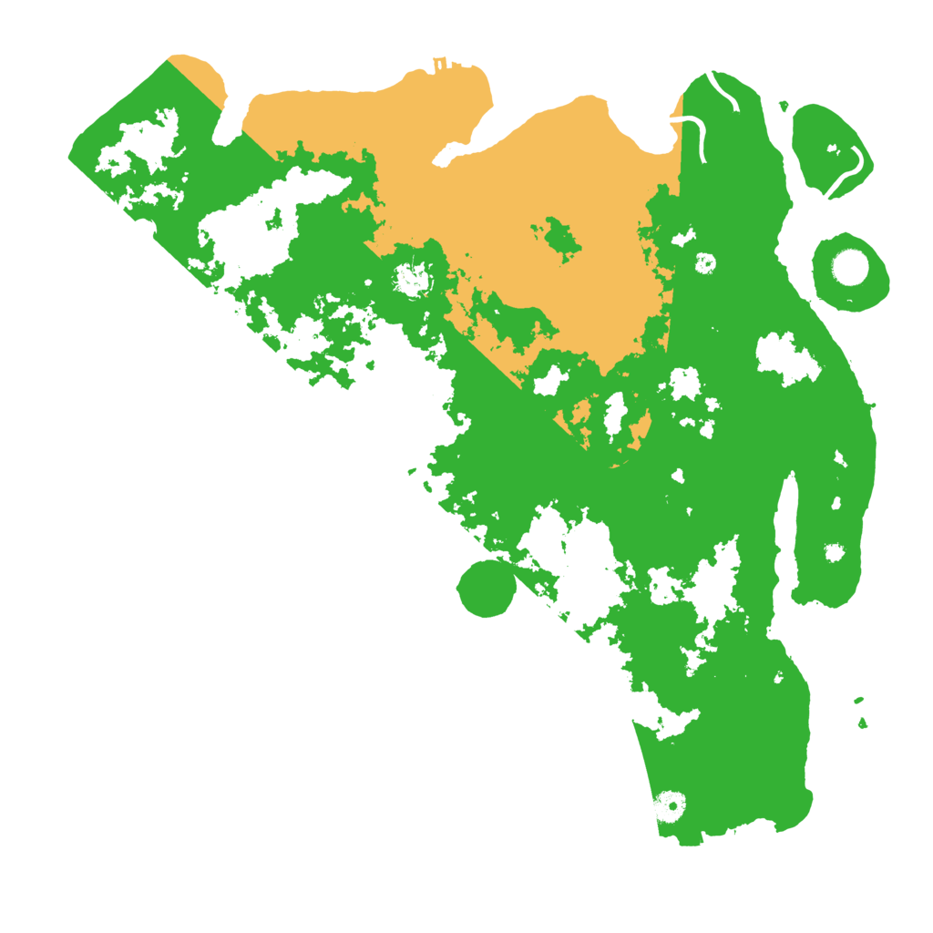 Biome Rust Map: Procedural Map, Size: 4500, Seed: 4292024